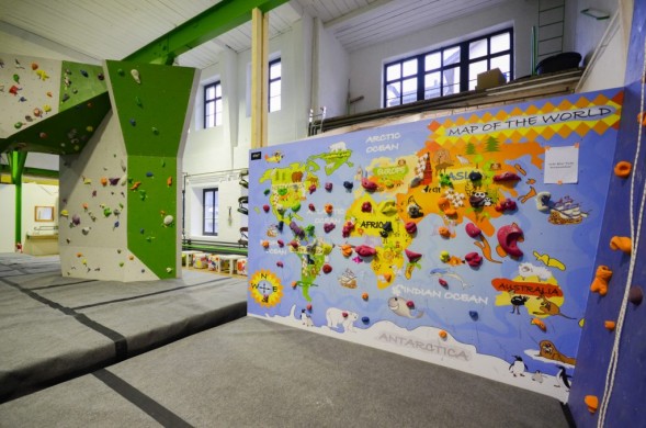 Ścianka wspinaczkowa dla dzieci w Kreuzlingen